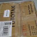 TUTOTAK Tall Round Side Table, Small End Table, Drink Table, Pedestal Side Table, livingroom, Olive Green TB01BOG065