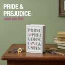 Hazel and Harolds Pride and Prejudice Book Vase Large Ceramic Flower Vase with Bookmark and Gift Box