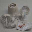 Battery Operated Wall Sconce Set of 2, Rechargeable Wall Sconce with 10000mAh Bulb and Remote, Up to 50 Hrs Use, RGB Dimmable Wireless Wall Lights for Living Room Bedroom Hallway (Bronze)