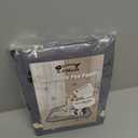 Washable Pee Pads for Dogs, 2 Pack Reusable Puppy Pads, Waterproof Pet Pee Pads for Dog Potty Training, Extra Large Dog Pee Pads for Crate, Playpen, and Whelping, Durable and Absorbent, Grey 24"x36" (Gray)