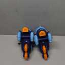 METROLLER Adjustable Kids Balance Roller Skates for Toddler Ages 3-6 Rainbow Unicorn Dinosaurs Illuminating Rollerskates for Girls Boys Ages 5-8 Three-Point Type Suitable for Beginners, XS, 25-28