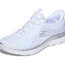 Skechers Women's Summits Sweet Stitch 7.5, White