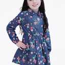 Disney Girls' Tiered Dress Toddler to Big Kid