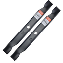 42 Inch Mower Blades for Craftsman LT1000 LT2000 T110 YT3000 532138971 Poulan Pro 42" Deck Riding Mower Lawn Tractor (5 Point Star)