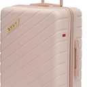 DKNY Stripe Upright Hardside Luggage 27", Rosewater