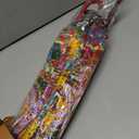 Indian Handmade Designer Cotton Fashion Multi Colored Umbrella Embroidery Boho Umbrellas Parasol 10 Pcs Lot, 25 Inches