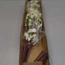 Artificial Flowers Blossom Stems Dogwood Silk Flowers Fake Cornus Bush for Home Decoration Table Centerpieces, 8 PCS (White)