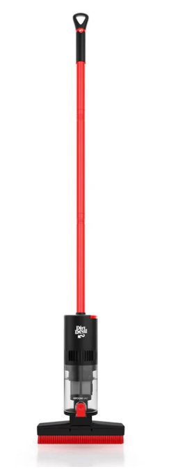 Dirt Devil Broom Vac Cordless Hard Floor Cleaner, Lightweight, Bagless, Rechargeable, Clean Every Corner, Nook, Cranny and Edge, Cordless Vacuum Cleaners for Home Use