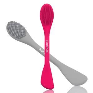 3 x RamPula Silicone Facial Cleansing Brush Pores Cleaner,Remove Blackhead,Remove Acne,Face Massager,Applicator,Spatula,Mud Mask,DIY,Cream,Face Washing Clean,Body Lotion
