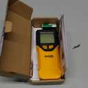 Stud Finder Wall Scanner - 5 in 1 Stud Finder Tool w/Microprocessor Chip and HD LCD Display, Stud Detector Beam Finders for the Center and Edge of Wood AC Wire Metal Studs Joist Pipe (Yellow Pear)