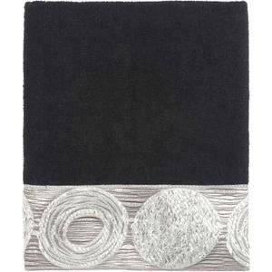 Avanti Linens Galaxy Hand Towel, Black