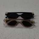 WOWSUN Retro Oval Sunglasses Womens Trendy Sun Glasses Sunnies UV400 Protection