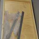 Mulush 32''W x 21''D x 3''H Pull Out Cabinet Drawer Soft Close Slide Out Wood Organizer for Kitchen, Finished, Bottom and Side Assembly (Wood Drawer Part Width is 31inch)