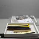 Pull out Cabinet Organizer, 2-pack, Expandable(12"-20") Heavy Duty Slide out Drawers Fixed with Adhesive Nano Film for Pots, Roll out Shelf Storage for Kitchen Base Cabinet Organization(3 Rails) (White)