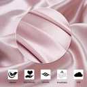Ravmix Silk Pillow Cases with Zipper, 21momme Mulberry Silk Pillowcase for Hair Skin Health, Soft Smooth Breathable Cool Pillow Cover for Beauty Sleep with Gift Box 1PC(Standard 20"x26", Soft Pink)