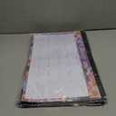 10 x 2026 Desk Calendar, Large Desktop/Wall Monthly Calendar (Jan. 2026 - Jun. 2027) 17'' x 12'' School Year Desk Planner for Teacher Family School Office Supplies (Purple)