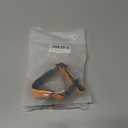 2 x Kazazoo Reflective Dog Collar with Soft Padding Dog Collar for Medium & Small Dogs, No Pull, Heavy Duty, Adjustable Nylon Collar with Quick-Release Buckle, Walking Training-Orange-XS