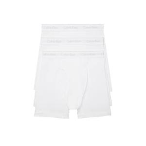 Calvin Klein Men's Cotton Classics 3-pack Boxer Brief, 3 White, L