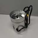 VIVOSUN 4 Inch Inline Duct Fan 100 CFM, HVAC Exhaust Ventilation Fan with Low Noise for Basements, Bathrooms, Kitchens and Attics, Silver