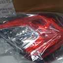 Tail Light Assembly Compatible With 2016-2021 Honda Civic Sedan- Bulb Included (Left Driver Side), Replace 33550-TBA-A01 HO2804110