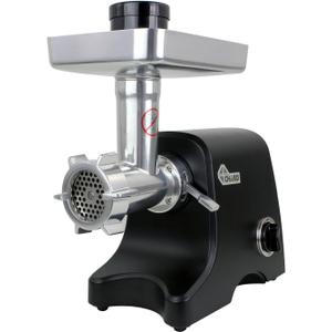 Chard FG1000B, #12 Heavy Duty Electric Food Grinder, Stainless Steel, Multicolor Black, 500 watts