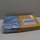 KDD Tablet Pillow Stand with Storage, Foldable iPad Holder for Lap, Desk and Bed, Angle Adjustable Soft Pad Dock with Stylus Mount Compatible with iPad Pro, Air, mini, Book, Phone and Tablet (4-13") (Dark Blue)