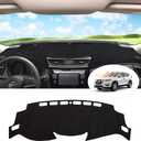 CARTIST Dashboard Cover Mat for 2014-2018 2019 2020 Nissan Rogue Accessories Dash Cover Suede Dash Mat Sunshade Glare UV Rays Protector
