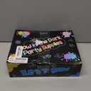 150PCS Glow in the Dark Party Supplies for Kids Adults, Light Up Party Favors with Light Up Glasses, Headband, Rings, 100 Glow Sticks Bulk Party Pack DIY Glow Necklaces Bracelets, Neon Party Supplies