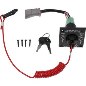 Outboard Engine Ignition On/Off Switch Kit 0176408 for Johnson/Evinrude/OMC (BRP) Ignition and Safety Switch Kit Outboard Engine Ignition On/Off Switch Kit 0176408 for Johnson/Evinrude/OMC (BRP) Ignition and Safety Switch Kit