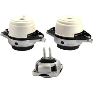 3PCS 1662405817 1662405917 1662400518 Transmission & Engine Motor Mounts Kit Fit for Mercedes-Benz 2011-2020 GLE GLS GL M-Class C292 W166 X166 GLE320 GLE400 GLS320 GLS400 GL400 GL450 GLS450