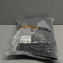 FREE SOLDIER Men's Waterproof Snow Insulated Pants Winter Skiing Snowboarding Pants with Zipper Pockets (Large(38-40)/30L, Black)