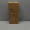 Criusia Drawer Organizer Set, Acrylic Non Slip Non Cracking Kitchen Drawer Storage Tray Large Size Divider, Multifunctional Storage for Cosmetics, Bathroom, Tools, Kitchen and Office (8 PACK)