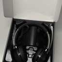 (Upgraded Version) Wireless Headset, Bluetooth Headset with Noise Cancelling Microphone, Best Headphones with Mic Mute & USB Dongle for PC/Computer/Laptop/Cell Phones/Remote Work/Call Center (Black)