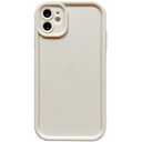 Puxicu Slim Case for iPhone 12, Enhanced Camera Protection, Shockproof Skin-Friendly Touch Soft Case Cover for iPhone 12 Phone 6.1 inch, White