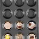 Wilton Muffin Cupcake Pans 12 Cavity Each Pan Non-Stick