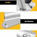 4 Point Docking Hardware Kit for Harley Touring Electra Glide Road Glide Street Glide Road King 2014-2026 (Chrome)