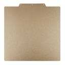 CCTREE Double Sided Textured PEI Sheet for Flashforge Adventurer 5M, PEI Spring Steel Build Plate Flexible Print Bed Removable Surface Platform for Adventurer 5M/5M Pro 3D Printers, 235 * 235mm