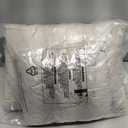 DOWNCOOL Feather Down Fiber Comforter King Size, 100% Cotton Ultra Soft Fluffy Duvet Insert King, All Season Luxurious Hotel Bedding Comforters with Corner Tabs