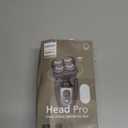 Philips Norelco Head Shaver Pro 7000 Series - Electric Shaver for Men and Women, 360 Flexing Head & ComfortCut Blades for Clean Shave, Gentle on Skin, Model HS7980/40 (Series 7000 +QCP, Travel Pouch, Black)