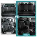 Skechers Car Seat Covers,GOGA Mat Oxford Cloth Seat Covers,Waterproof Car Seat Covers Front Seats,Automotive Universal Fit Seat Cover for Most Cars, Suvs, Trucks,Black