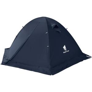 GEERTOP Ultralight 2 Person Backpacking Tent 4 Season Waterproof Camping Tent Double Layer Cold Weather Easy Set Up Tents for Family Camp, Hiking, Hunting Outdoor Mountaineering Travel (Night Blue)