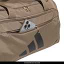 adidas Defender 5 Duffel Bag for Sports, Gym and Travel, Khaki Six/Black, OSFA, Medium