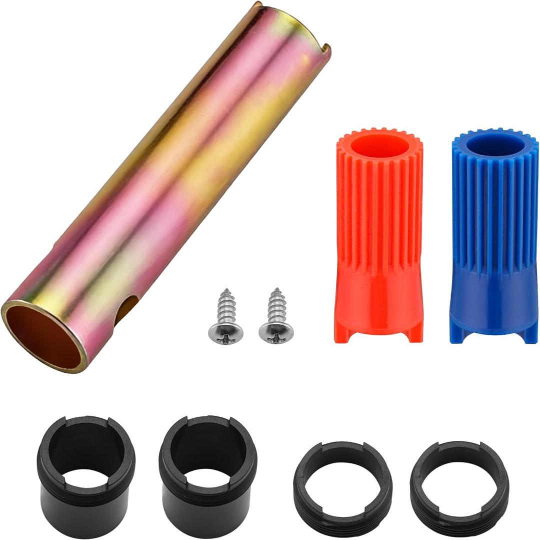 97479 Catridge Stem Extension Kit& 14272 Cartridge Retainer Removal Tool Replacement for Moen Widespread 2 Handle Cartridge