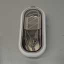 Ultrasonic Jewelry Cleaner, 48KHz Ultrasonic Cleaner Machine for Jewelry, Eyeglasses, Rings, Watch Strap, Dentures-Dual Cleaning Modes, 304 Stainless Steel Tank (White)