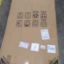 Lumizone Extra Tall Cat Gate 55.12" High Pressure Mounted Extra Wide 2025 New (17 Sizes) 1.37" Gap No Drilling Auto-Close One-Handed Operation Tall Pet Gate for Dogs (White, 55.12" H x 34.25"-38.38" W)