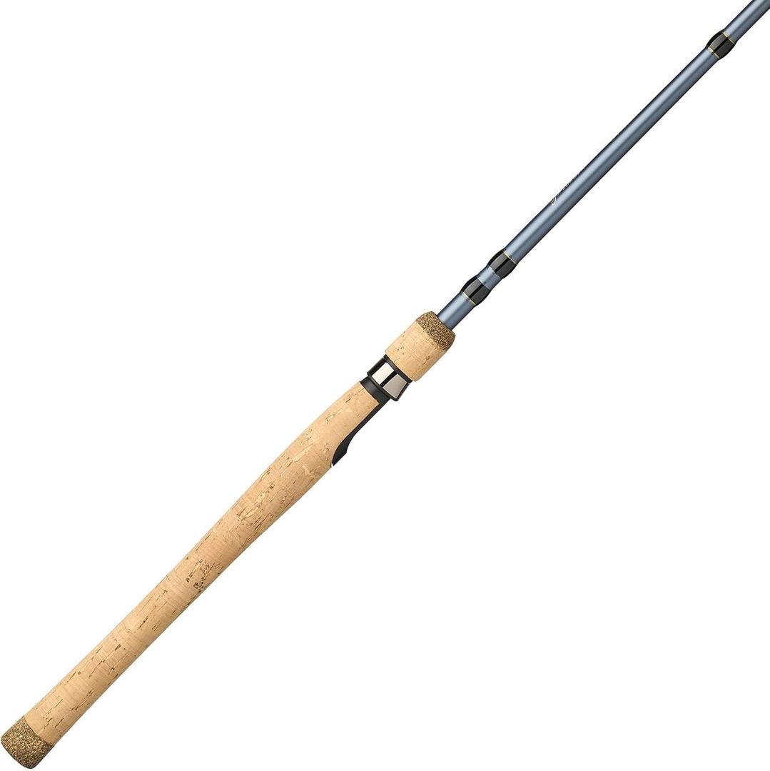 Pflueger 4'8" President Spinning Rod, 2 Piece Fishing Rod, Ultra Light Rod Power, 2-6 lb Line Rating, Lure Rating 1/32-3/16 oz