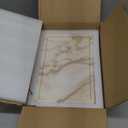 100% Natural Marble Serving Tray Luxury Marble Storage Tray for Home Decor Stone Tray for Bathroom/Kitchen/Vanity/Dresser,Plate Holder for Tissues, Candles, Towel