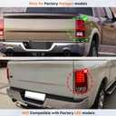 Tresound Tail Light + 3rd Brake Cargo Lamp for Dodge Ram 1500 2009-2010, Ram 2500 3500 2010, Ram 1500 2500 3500 2011-2018, NOT Compatible w/Original LED model, only fit Factory Halogen Model