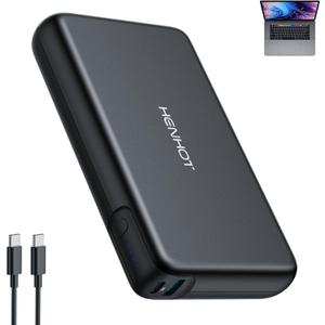 100W Power Bank, 30000mAh Laptop Portable Charger USB-C PD Fast Charging Laptop External Battery Pack for Dell,MacBook,HP,Asus,Lenovo,Steam Deck,Switch,iPhone,Galaxy, iPad and More