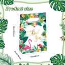 Marspark 60 Pcs Hawaiian Gift Bags Luau Party Tropical Goodie Candy Bags with Handle Summer Aloha Treat Bags Thank You Gift Bags for Hawaiian Luau Party Supplies(Hawaii Style)